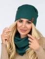 Zimowy-komplet-damski-LEMA-Mohito-czapka-damska-z-kominem-szmaragdowy-1.jpg