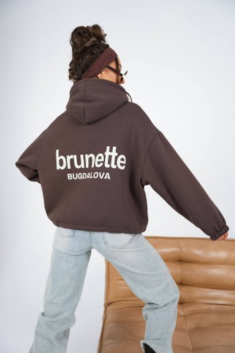 Krótka bluza Brunette By Mia     