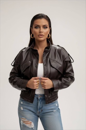 Kurtka bomberka eko skóra Me Gusta  