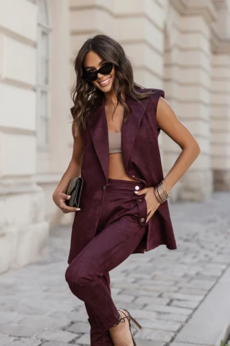 Zamszowa kamizelka RUBY La Balancia   