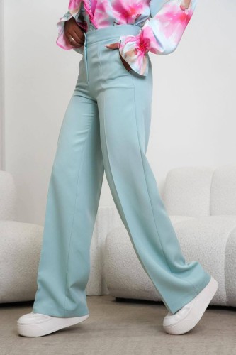 Eleganckie szerokie spodnie La Blanche 