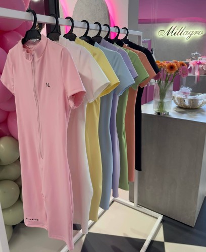 Kombinezon krótki rękaw i kolarki Millagro