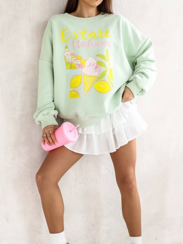 Bluza oversize Estate Italiana Lara Fashion
