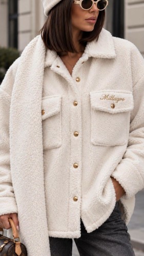 Koszula baranek Teddy Chic Millagro