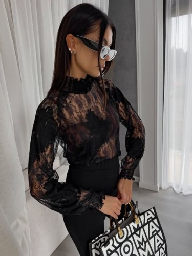 Bluzka koronkowa FLORAL  By Me 