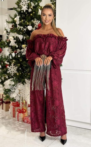 Koronkowy kombinezon hiszpanka Luci S. Moriss 