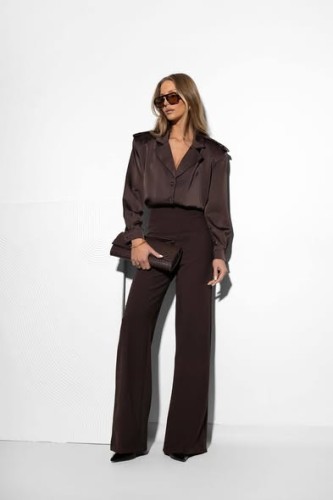 Spodnie z wysokim stanem Bullgari Belluci