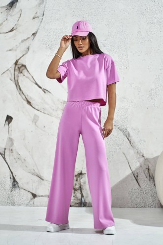 Komplet premium top i szerokie spodnie Lola Fashion   